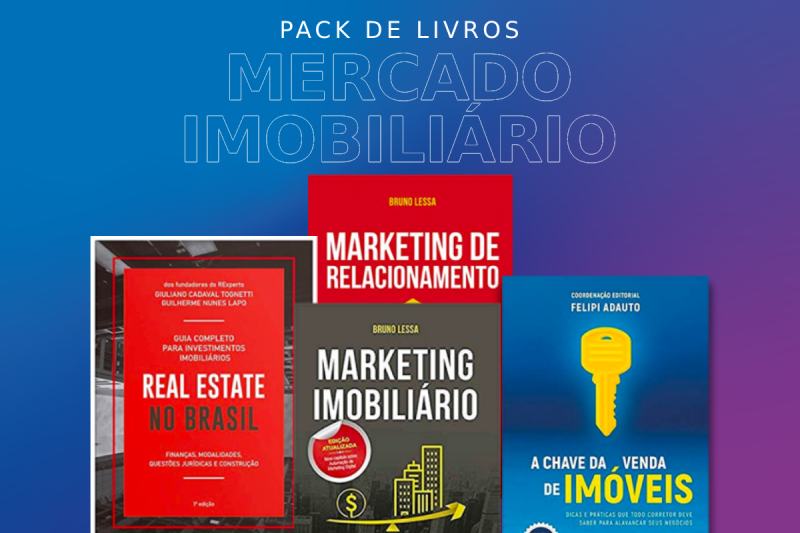 PACK de Livros do Mercado Imobiliário