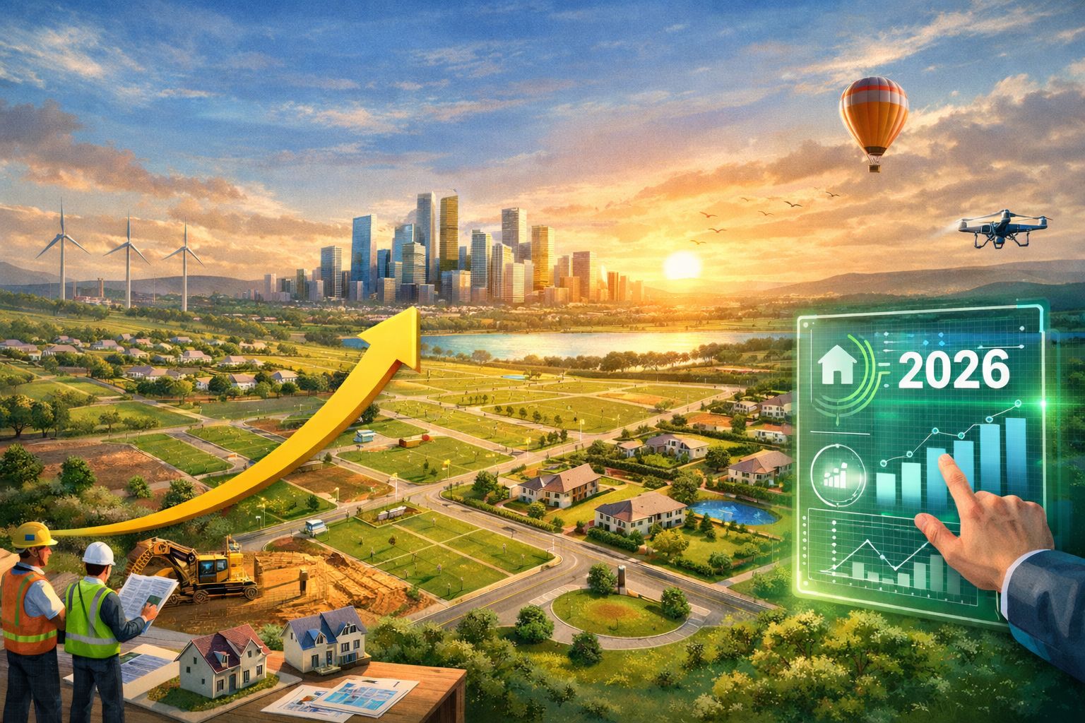 Perspectivas para o mercado de loteamentos em 2026